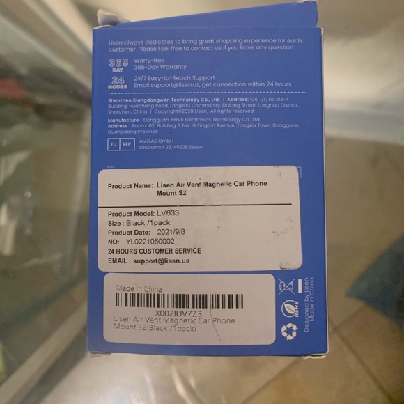 Magnetic Lisen Car Phone Holder - Picture 4 of 5